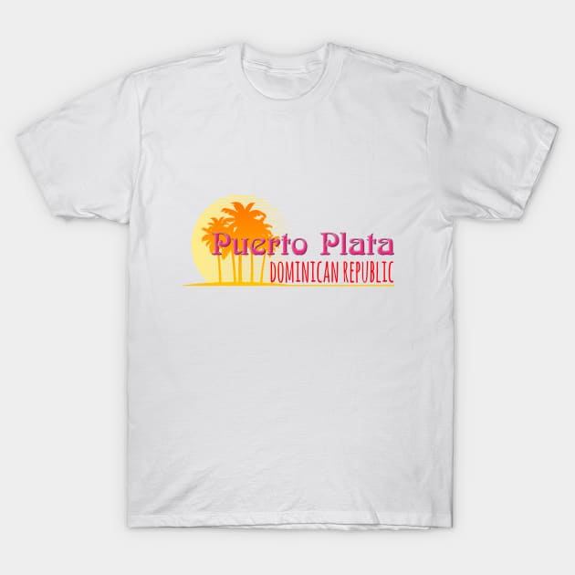 Life's a Beach: Puerto Plata, Dominican Republic T-Shirt by Naves